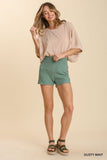 Textured Shorts