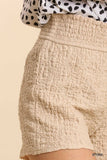 Textured Shorts