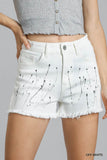 Paint Splatter Shorts