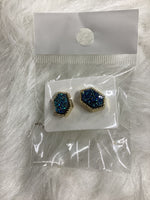 Druzy Stud Earrings