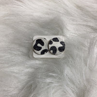 Cow Print Earrings