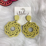 Large Wooden Earrings