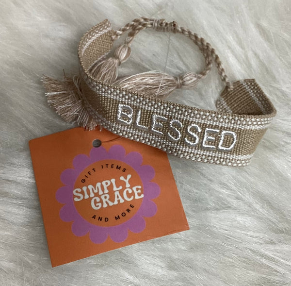 Cream Blessed Bracelet