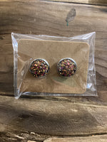 Druzy Stud Earrings