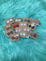 Clay Stud Earrings