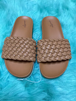 Basket Weave Sandals (Women's) Size 8