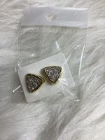 Druzy Stud Earrings