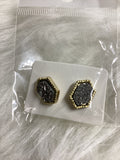 Druzy Stud Earrings