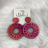 Large Wooden Earrings