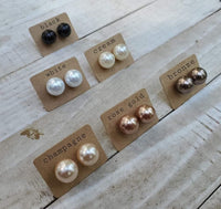 Pearl Stud Earrings