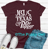 Jesus Texas and Dr Pepper