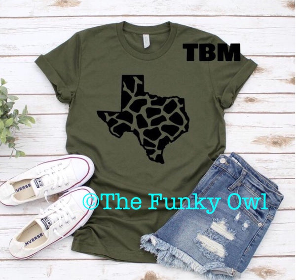 Giraffe Print Texas