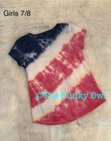 Tie Dye Flag Shirt