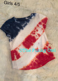 Tie Dye Flag Shirt