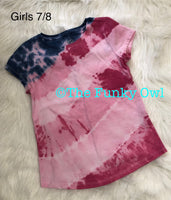 Oopsie....Tie Dye Flag Shirts