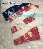 Tie Dye Flag Shirt