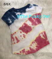 Tie Dye Flag Shirt